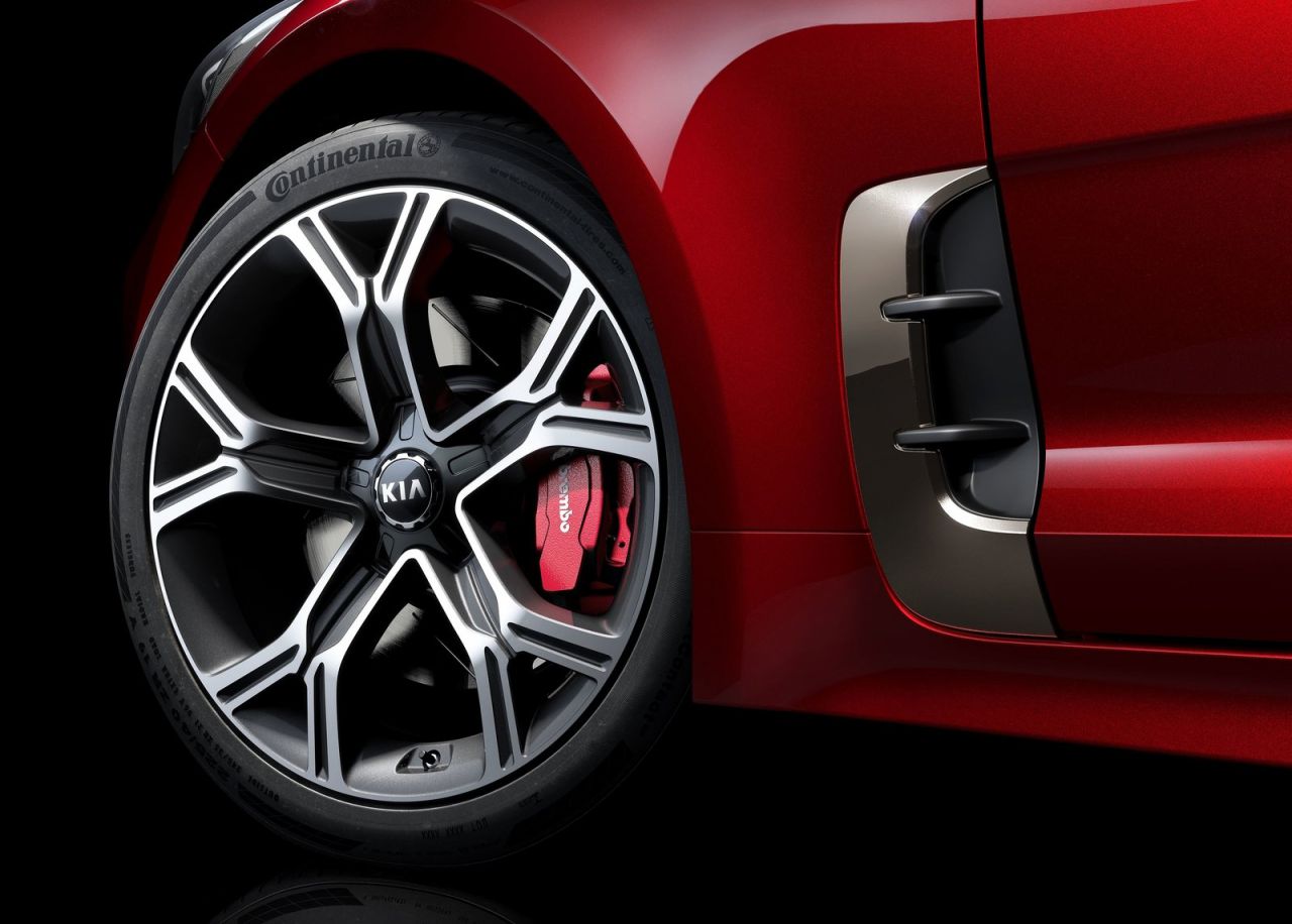 Detalles exteriores KIA Stinger