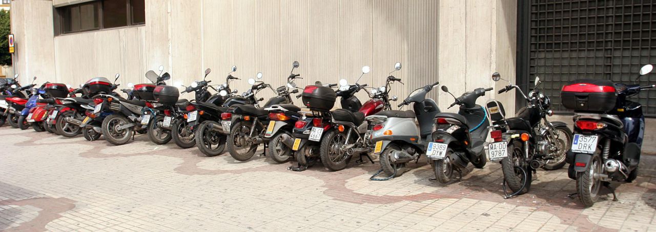 aparcamiento Motos