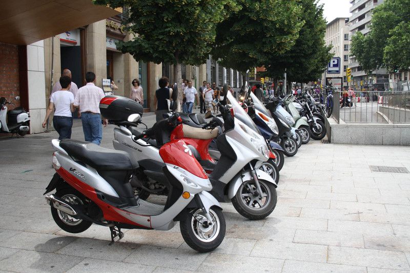 aparcamiento Motos
