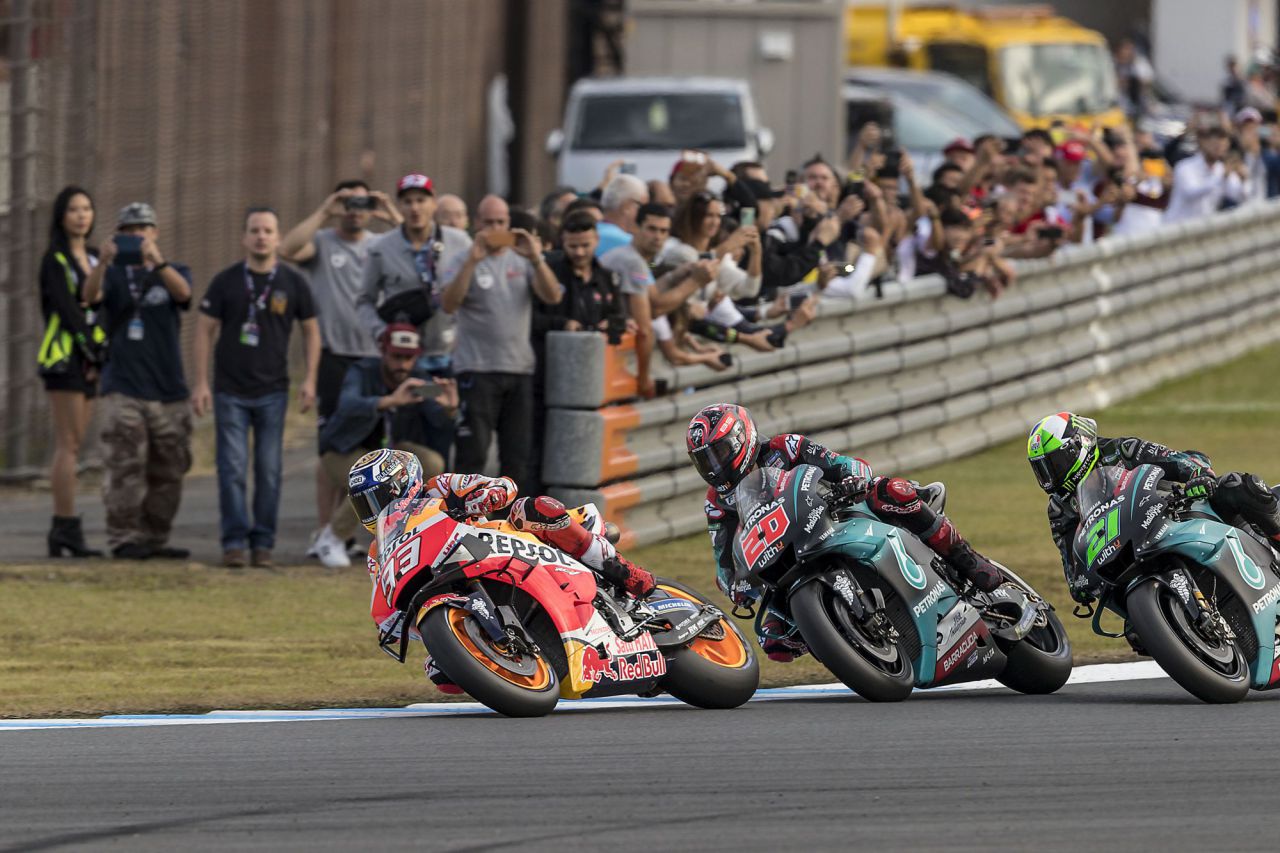 Márquez no dio margen