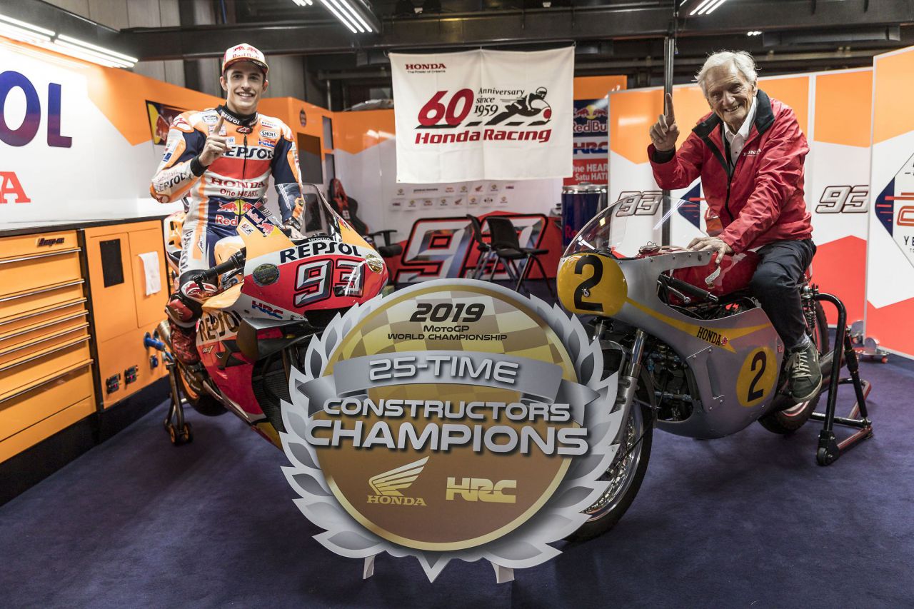 Márquez y Redman, dos hitos en la historia de Honda