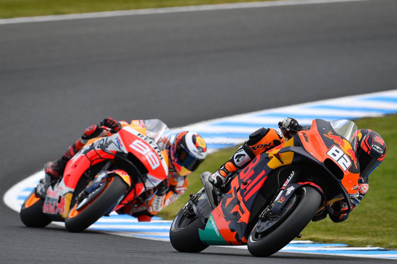 Mika Kallio y Jorge Lorenzo