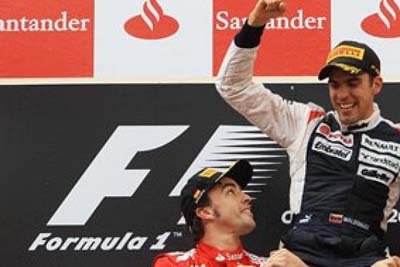 Maldonado gana el Gran Premio de España