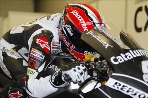 Marc Marquez toma contacto con su 