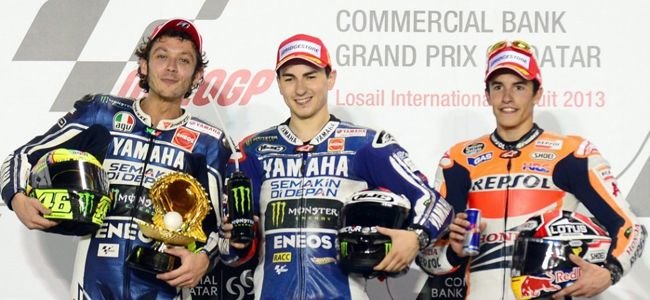 Triplete español: Lorenzo (MotoGP), Espargaró (Moto2) y Salom (Moto3), vencedores