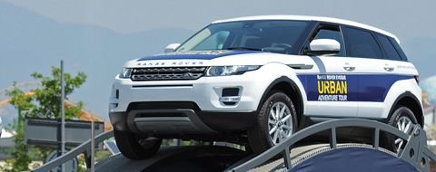 Range Rover Evoque Urban Adventure Tour 2013