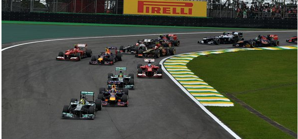 Gran Premio de Brasil 2013 (Salida)