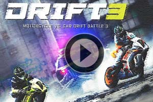 Batalla drift motos vs. coches