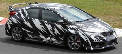 Primeras imagenes del futuro Honda Civic Type 'R'