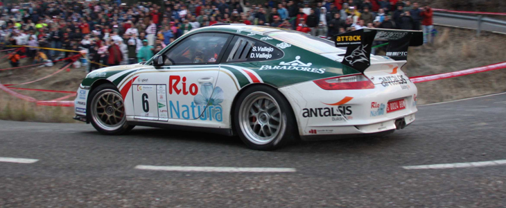 Sergio Vallejo en su Porsche 911