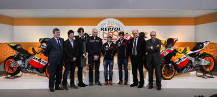 El equipo Repsol Honda cumple 20 años