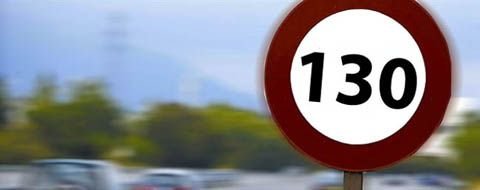 El límite subirá a 130 Km/h