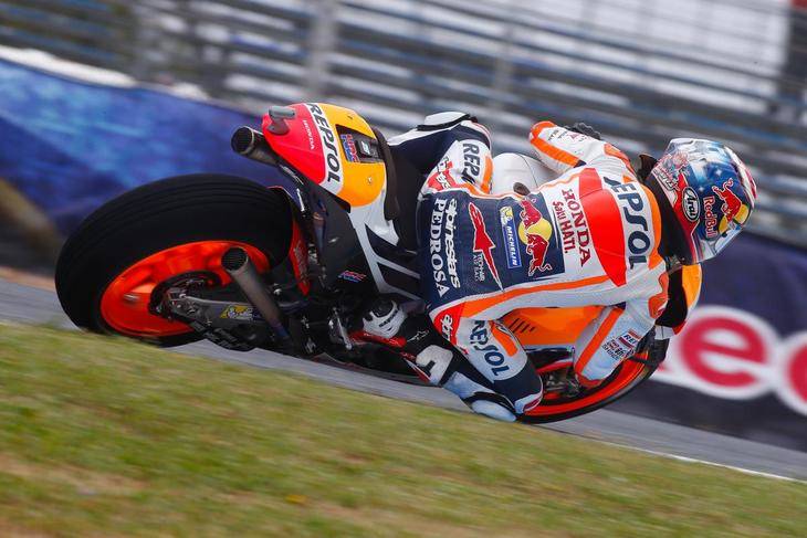 Pedrosa sorprende adjudicandose la 'pole'