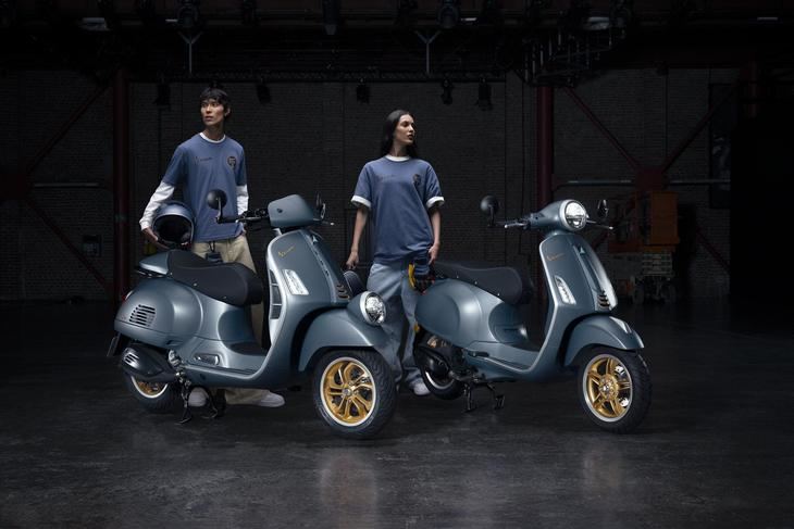 Officina 8:La nueva Vespa que rinde homenaje a la historia de Piaggio