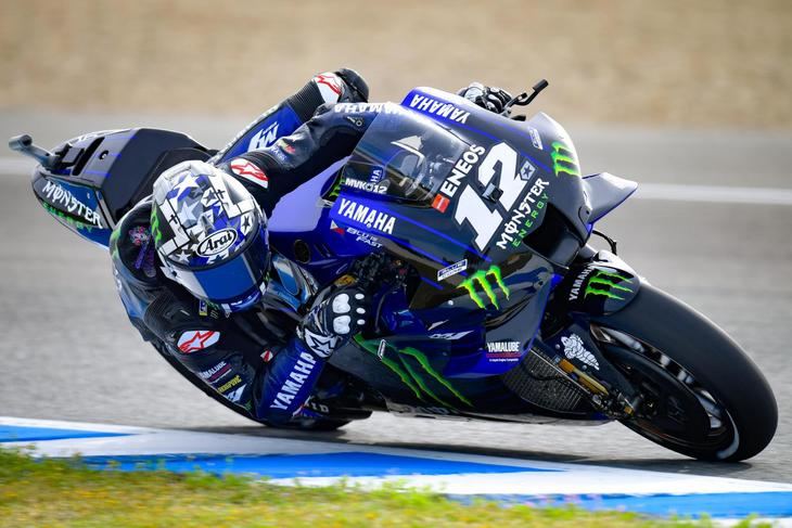 Maverick Viñales, se despide de Jerez marcando el mejor registro de los test