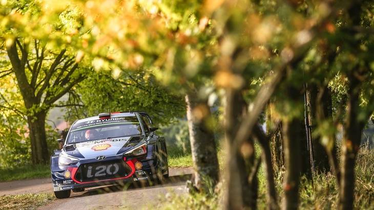 Neuville fue el más rápido en el Shakedown de la mañana