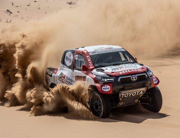 TOYOTA GAZOO Racing participará con cuatro nuevos Hilux en el Rally Dakar 2021