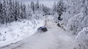 Itinerario del Rallye de Suecia