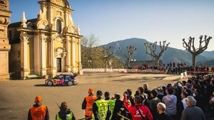 Rallye de Córcega donde el clima puede ser determinante