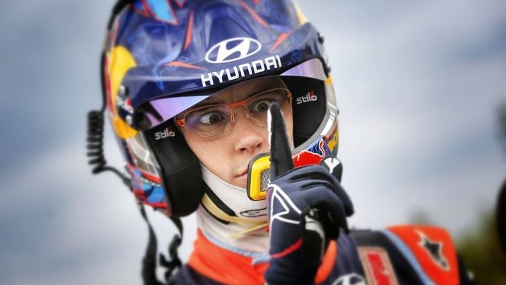 Neuville gana a Ogier en la última especial