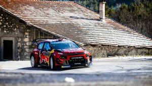 Ogier en su elemento, los Alpes