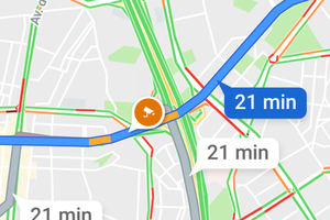 Google Maps señala los radares de carretera