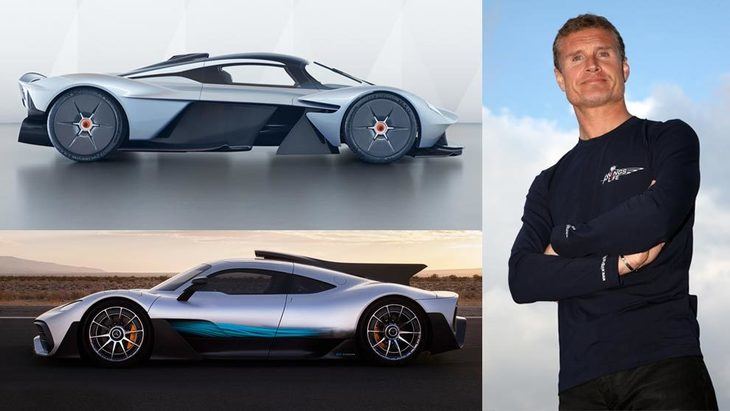 David Coulthard se compra un Aston Martin Valkyrie y un Mercedes AMG-One