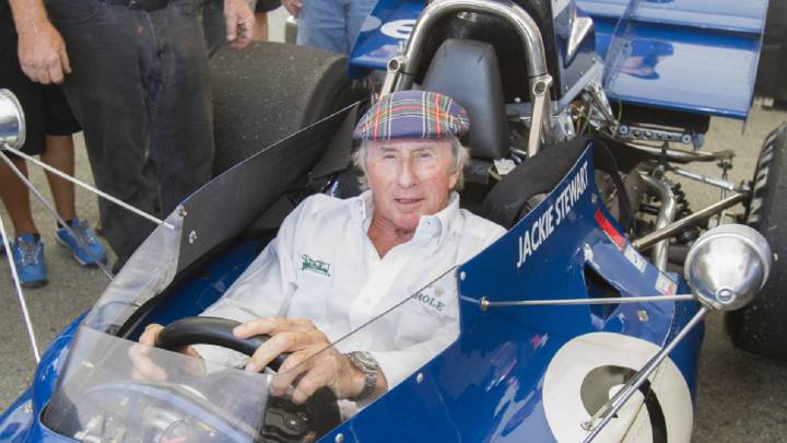 Jackie Stewart: 'Hamilton está por debajo de Fangio o Jim Clark'