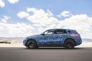 El Mercedes Benz EQC realiza pruebas en España