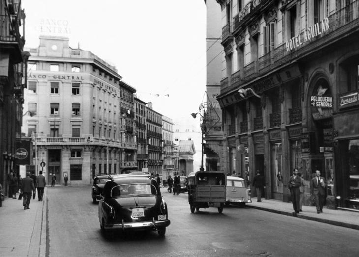 La movilidad madrileña de los 'cincuenta'