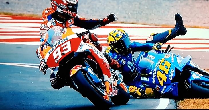 Márquez vs Rossi