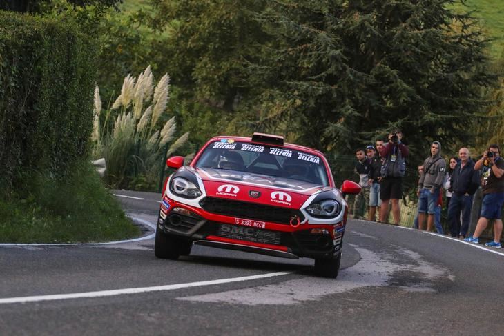 El Abarth 124 Rally campeón de España de dos ruedas motrices (2RM)