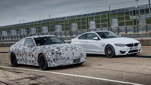 Los nuevos BMW M3 y el M4 Coupé prueban en circuito