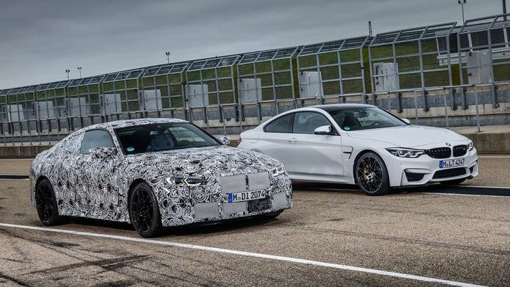 Los nuevos BMW M3 y el M4 Coupé prueban en circuito