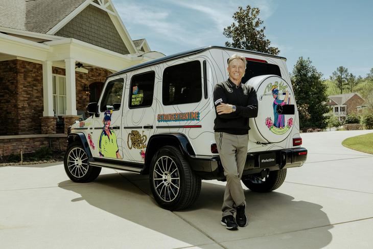 Mercedes rinde homenaje a la leyenda del golf Bernhard Langer