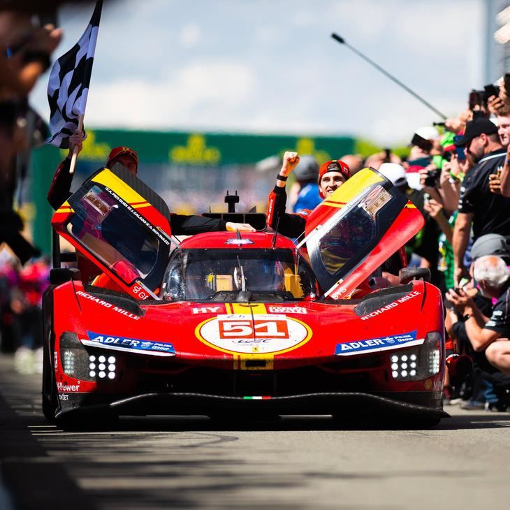 Ferrari regresa al Mundial de Resistencia y gana las 24 Horas de Le Mans en una emocionante batalla contra Toyota