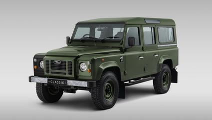 Land Rover Classic lanza la edición limitada Defender V8 Churchill Edition