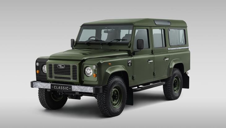 Land Rover Classic lanza la edición limitada Defender V8 Churchill Edition