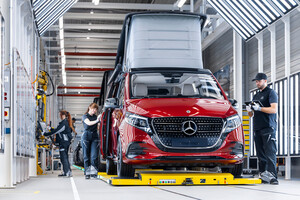 La Mercedes-Benz Marco Polo ya se fabrica en Alemania y estrena mejoras para viajar