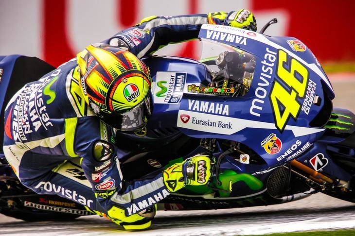 Rossi ganó un duelo entre titanes