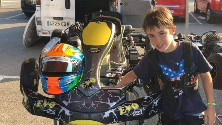 El mundo del motor llora por la muerte del joven piloto de karts