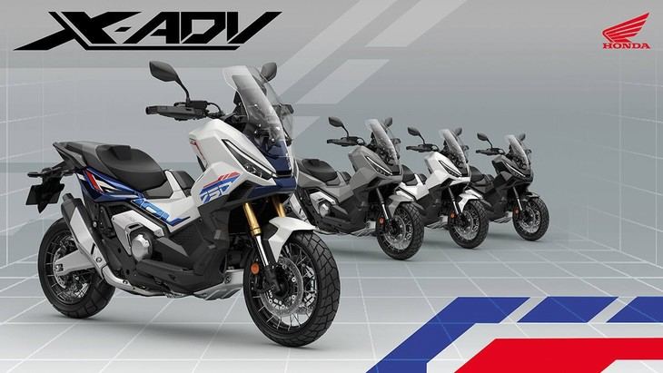 Honda renueva colores de la Forza 750 y X-ADV para 2026