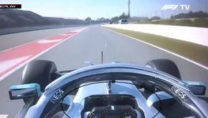 Alonso: "No se veía nada con el polvo". Video del percance