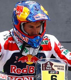 Barreda primero en motos, Sainz segundo en coches