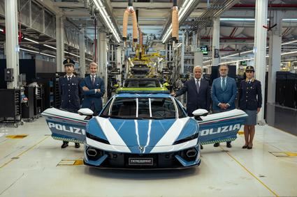 La Policía italiana ya tiene un Lamborghini de 920 CV y no es para perseguir delincuentes