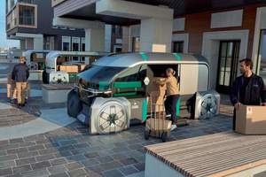 Renault EZ Pro Concept para transportar bienes y mercancías