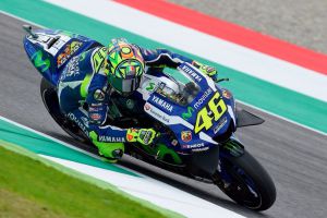 Rossi, Pole en Mugello