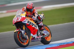 Márquez el más rápido en Sanchsering