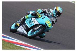 El mallorquín Joan Mir, gana en Moto3