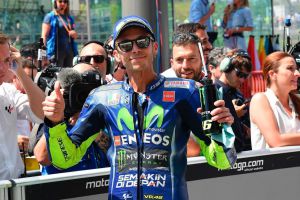 Extraordinaria victoria de Valentino Rossi